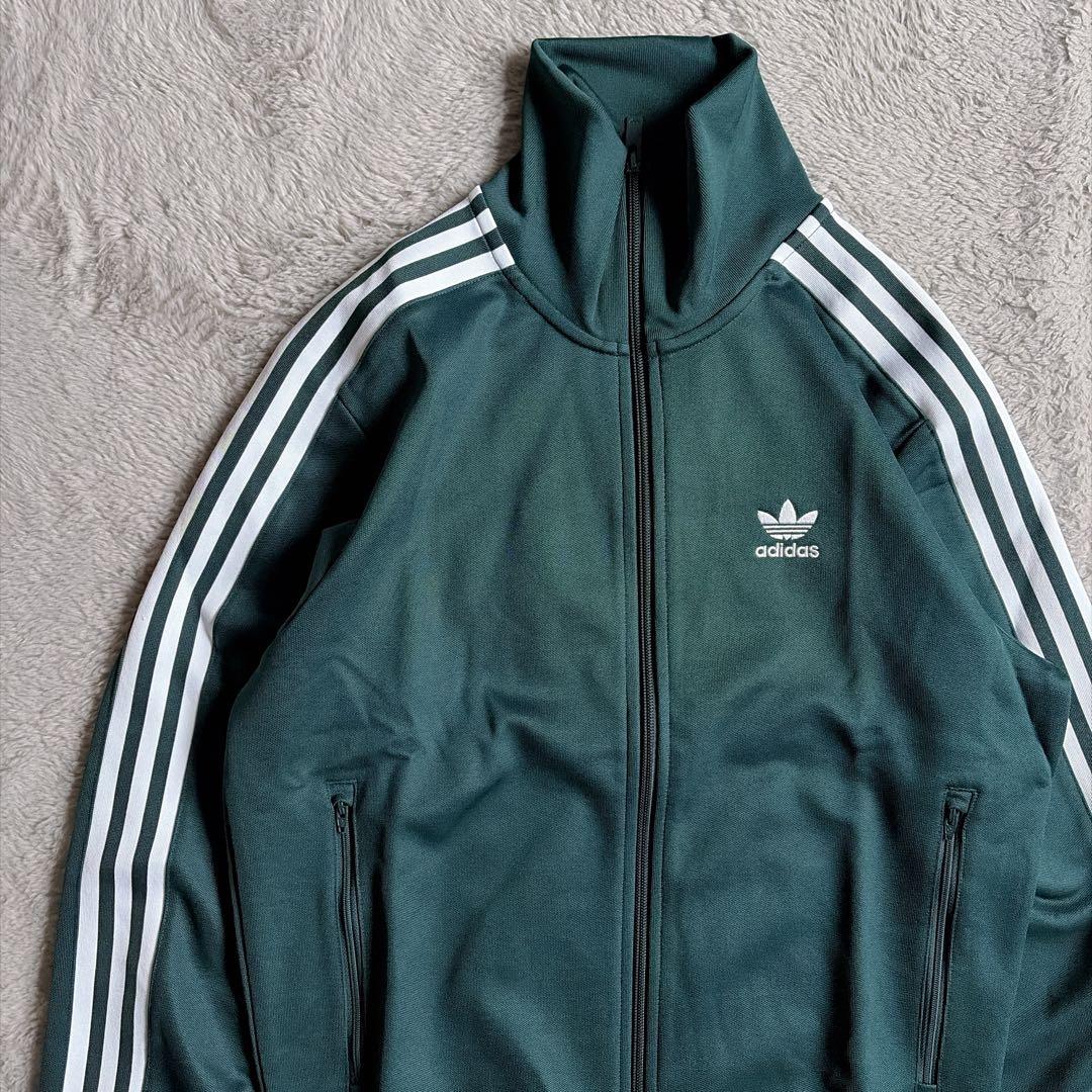 新品 adidas originals トラックジャケット ダークグリーン L