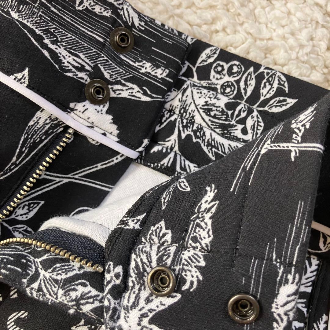 【新品】PEARLY GATES　軽量保温　花柄総柄　スカート　サイズ0