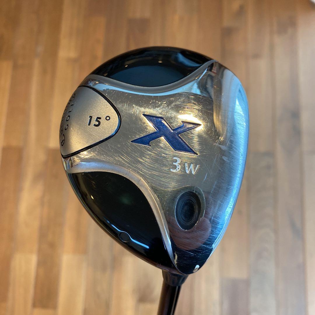 キャロウェイ Callaway X フェアウェイウッド 3W 15° S 名器