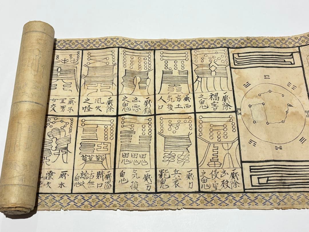 「太上尊神 神仙鎮宅霊符七十二道秘法」明治三年写 1巻|和本 道教 妙見信仰