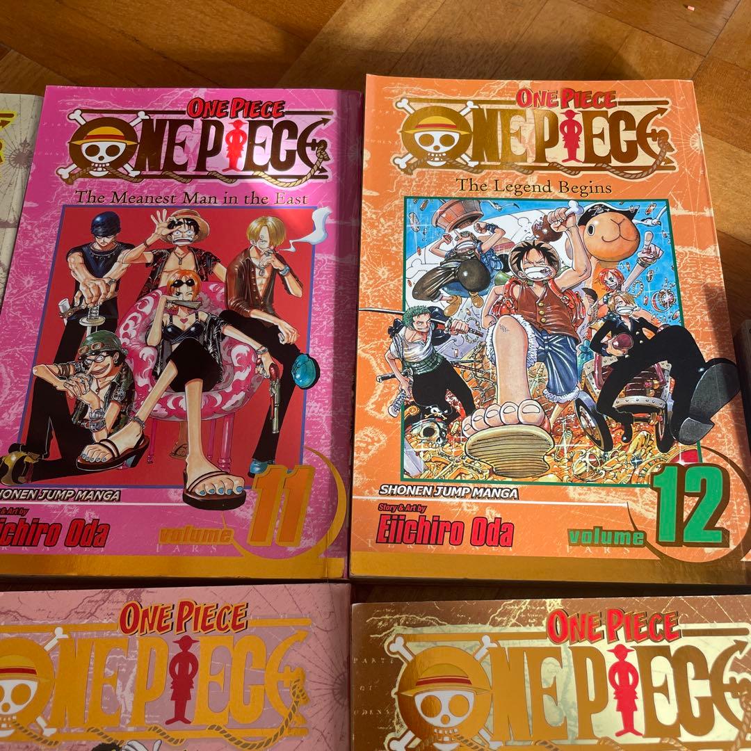 海外版　漫画　英語　ワンピース　ONE PIECE