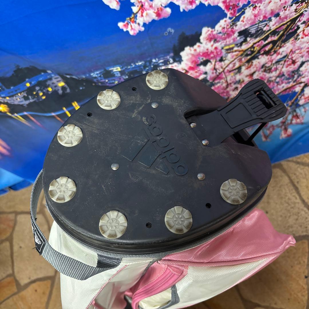 寶BV-1133 adidas アディダス スタンド式 キャディバッグ ピンク