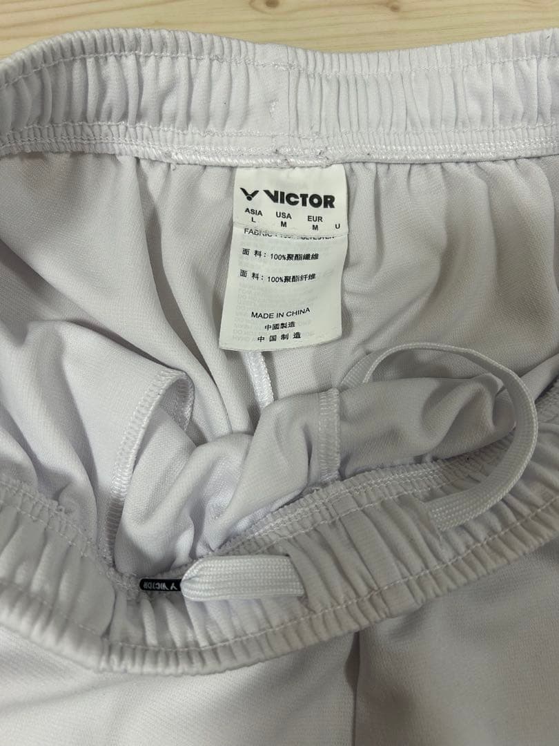 VICTOR バドミントンシャツ ハーフパンツセット