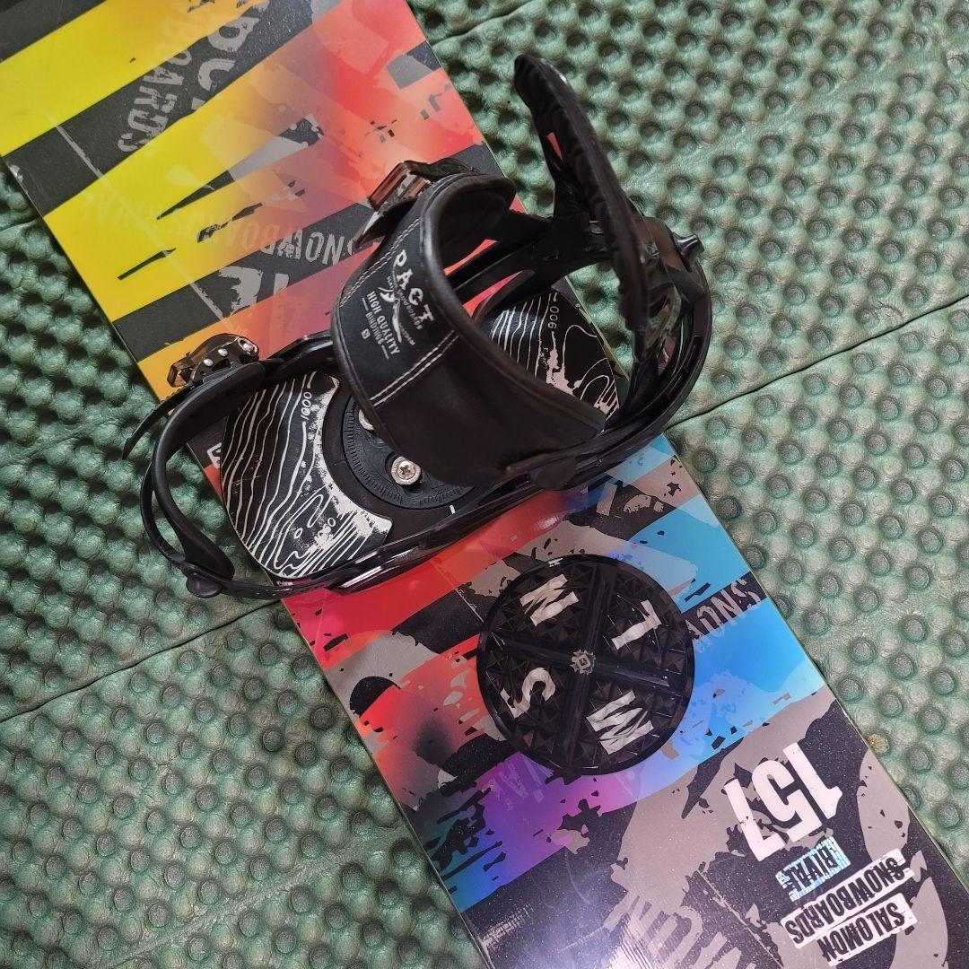SALOMON RIVAL 157cm ＋ PACTビンディングS 2点セット