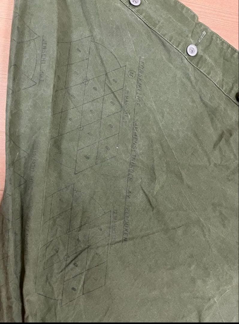 k*s様 ノルウェー軍　軍幕2枚セット　軍放出品