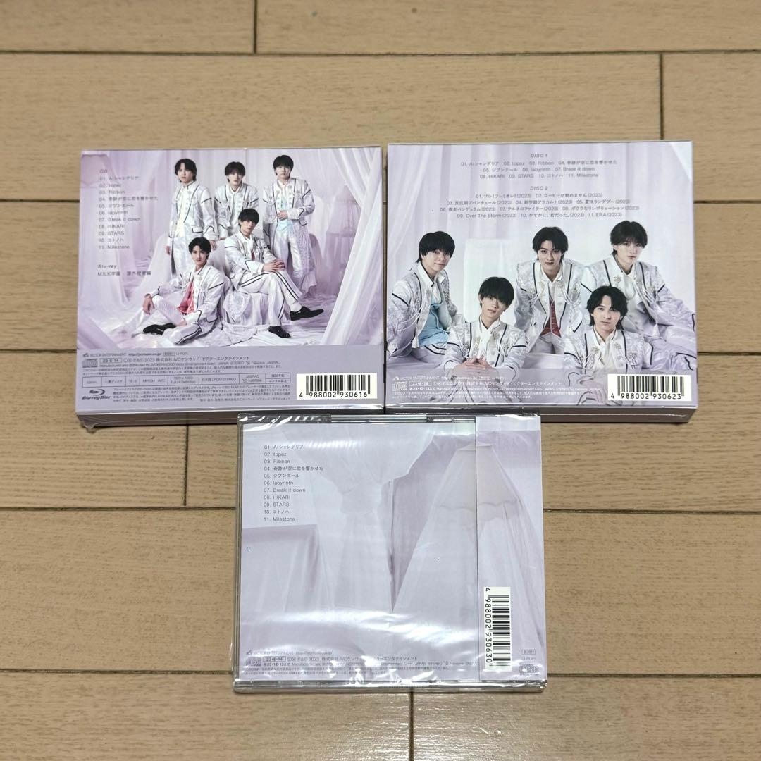 M!LK Jewel 初回限定盤AB 通常盤　3形態　セット