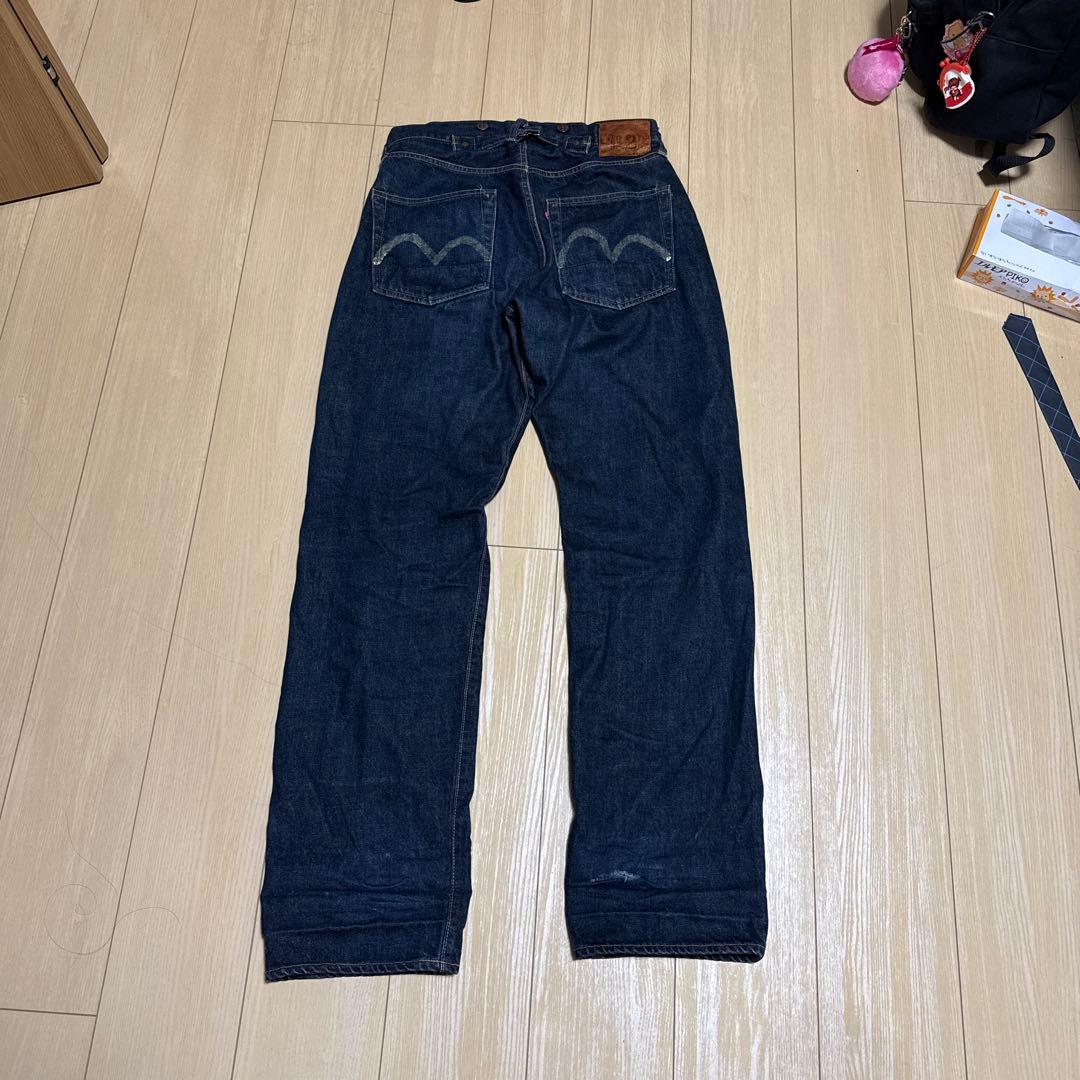 EVISU 2504xx w32L35 シンチバック　デニム　ジーンズ　エヴィス