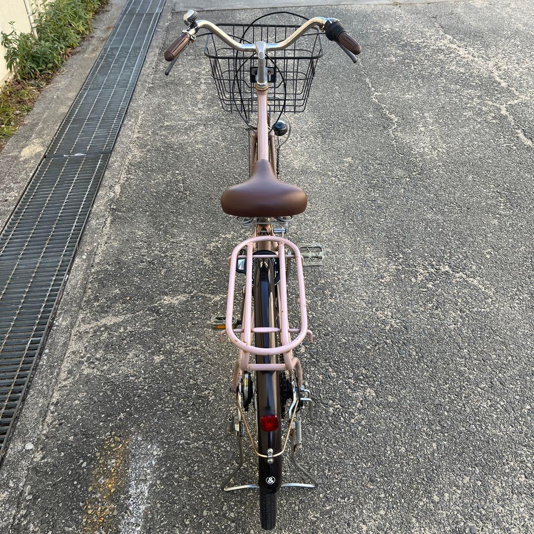 大阪　シティサイクル自転車　26インチ　6段変速　オートライト
