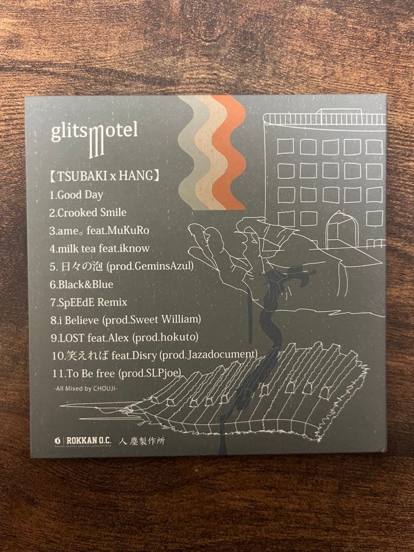 giltsmotel 唾寄×HANG 唾寄直筆サイン入り