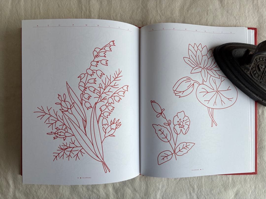 洋書　RED & WHITE