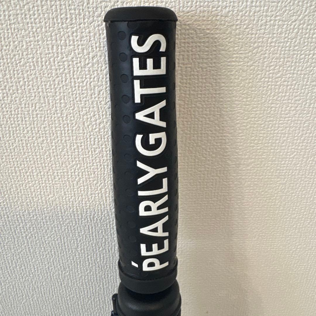 PEARLY GATES ゴルフ傘 ロゴ総柄 ネイビー 傘