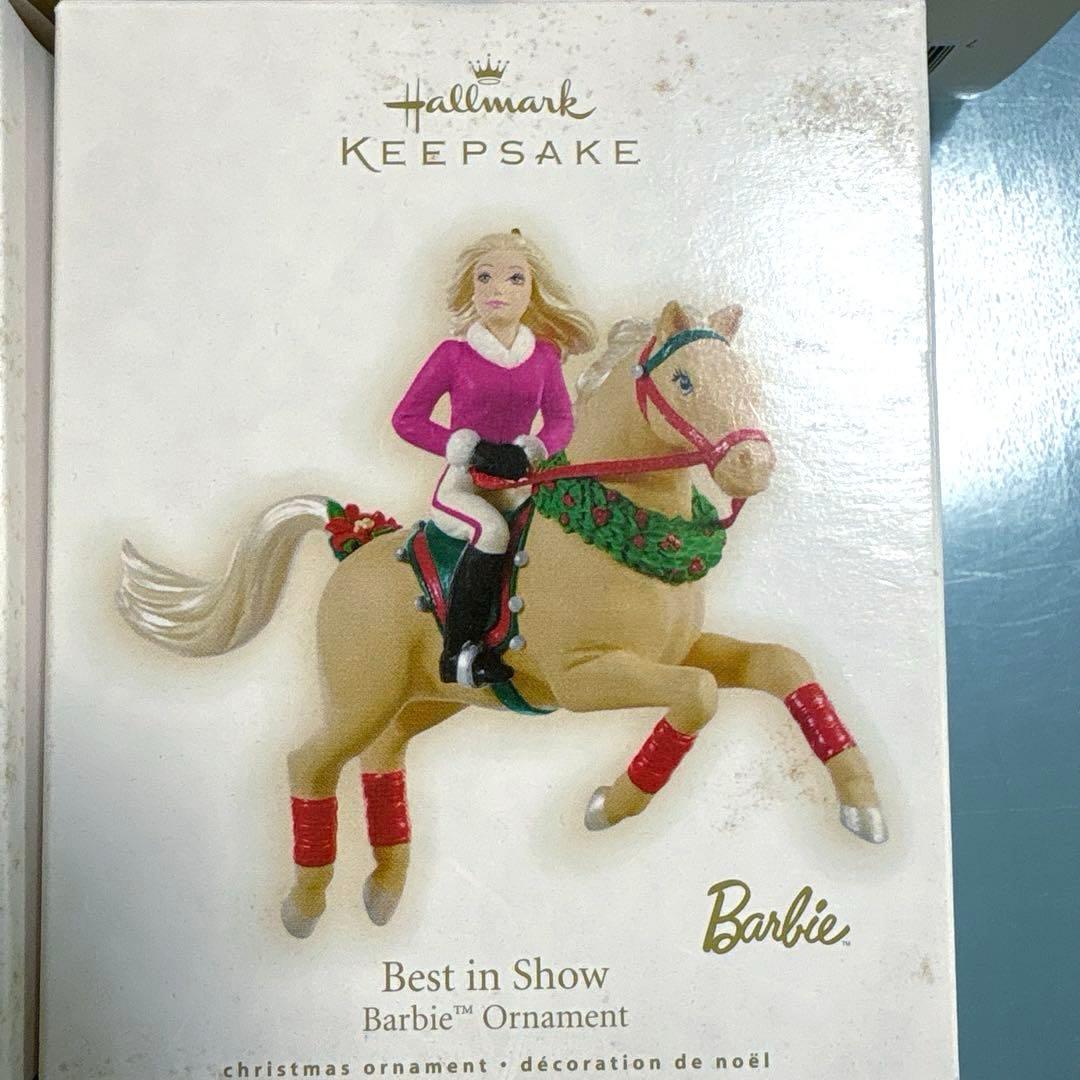 【未使用】Hallmark Barbie keepsakeバービー　オーナメント