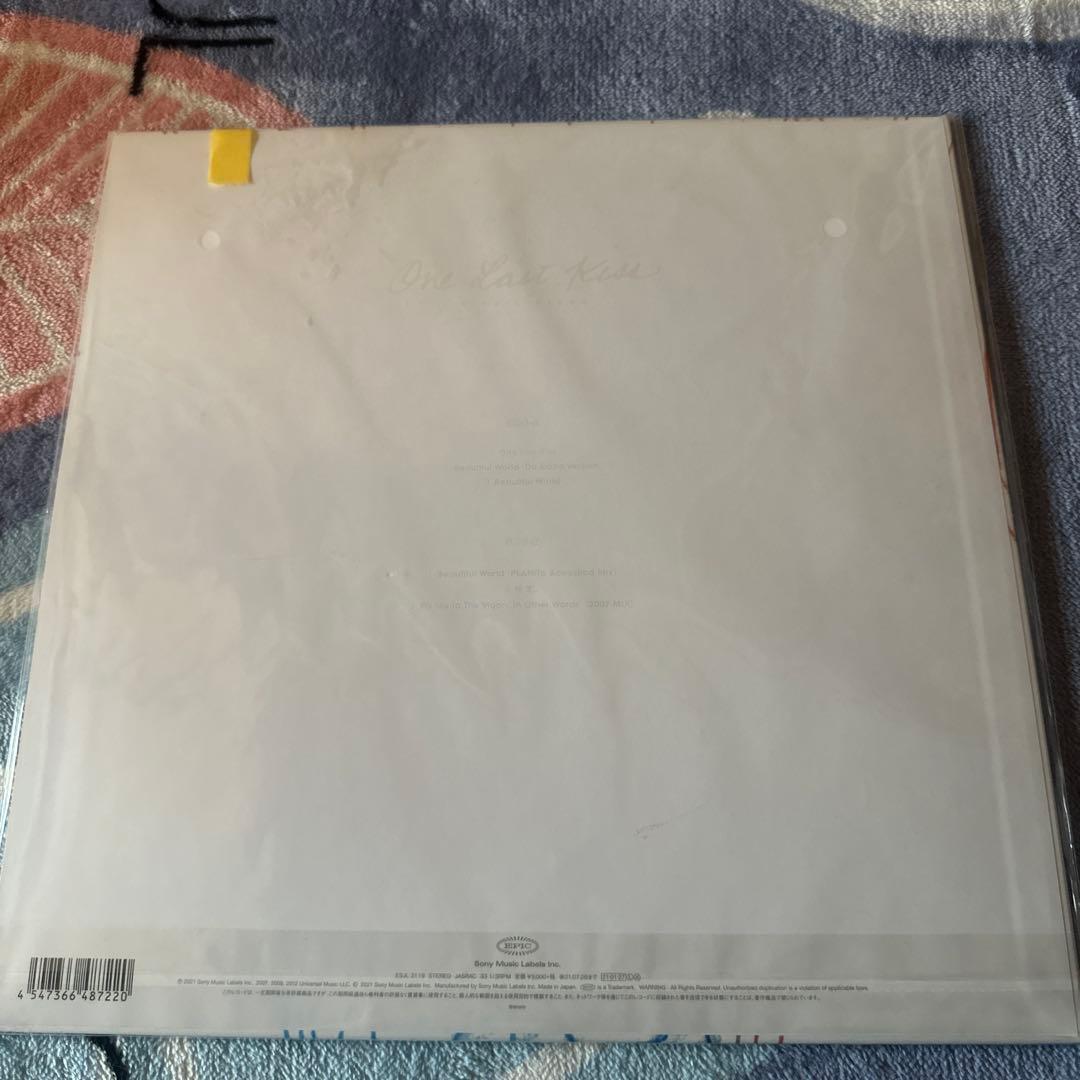 one last kiss レコード 宇多田ヒカル エヴァンゲリオン 綾波レイ