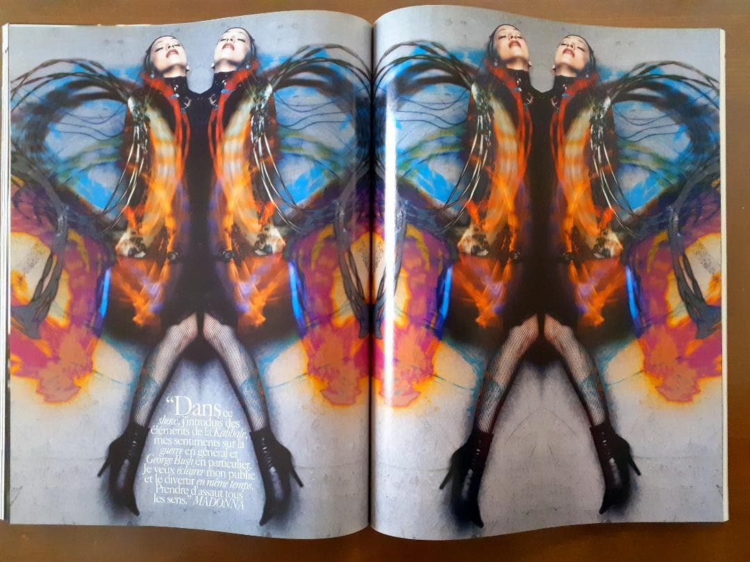 VOGUE Paris 2004年　マドンナ　Madonna 特集号