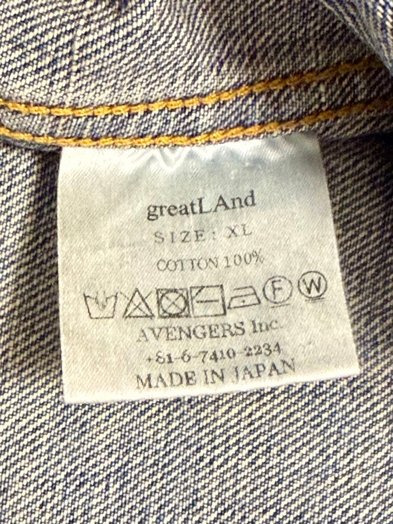 た*ー様 greatLAnd LOGAN DENIM 5 years ジャケット