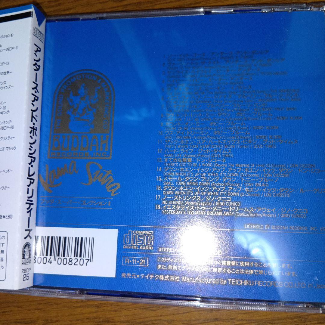 レア廃盤ANDERS 'N' PONCIA RARITIES　大滝詠一　永井博