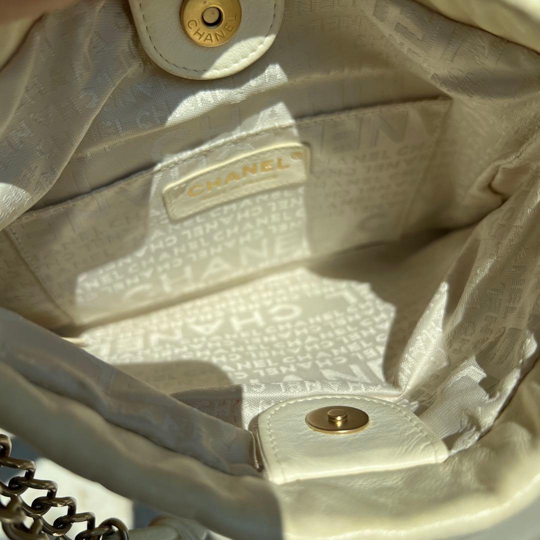 レア！！CHANEL アイボリー　ミニバッグ
