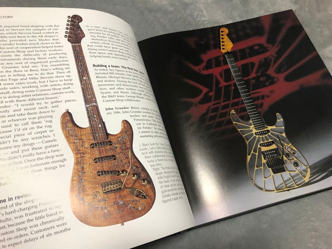 Fender Custom Shop The Dream Factory 洋書