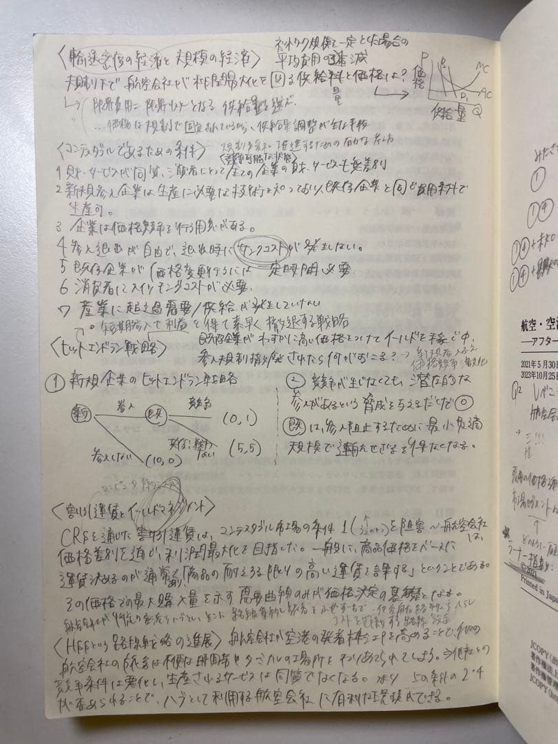 航空・空港政策の展望: アフターコロナを見据えて(授業内容書き込み済)