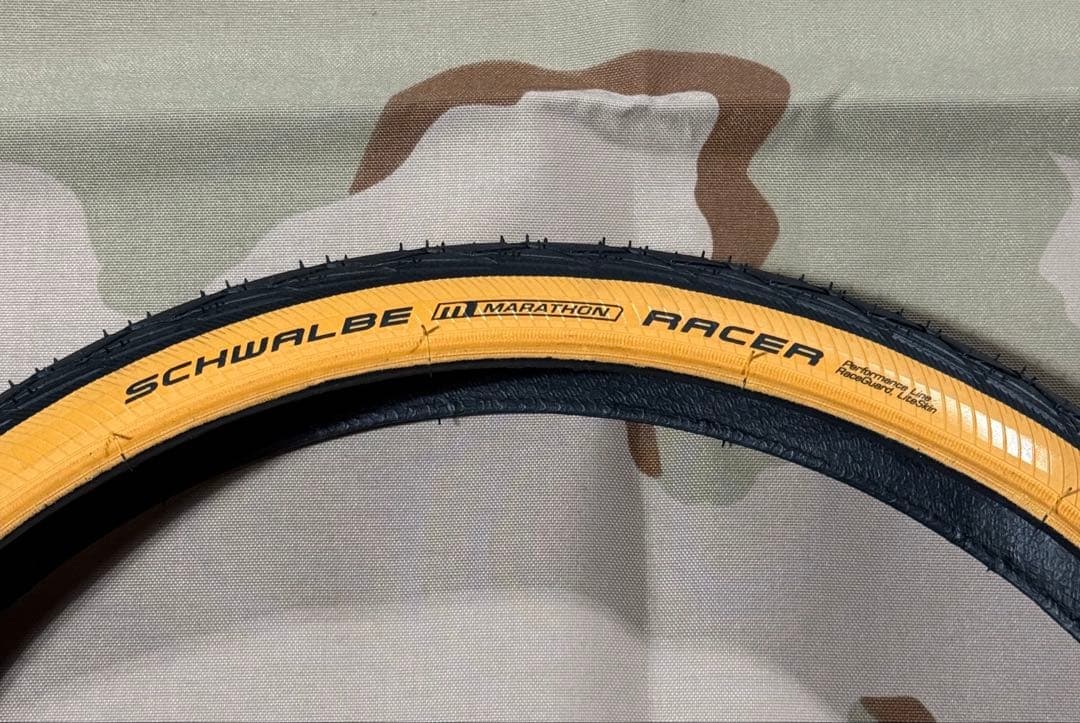 SCHWALBE Marathon Racer タンウォールbrompton