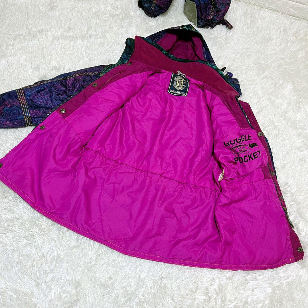 美品 平成レトロ 90's Phenix スノーウェア上下 スキー スノボ