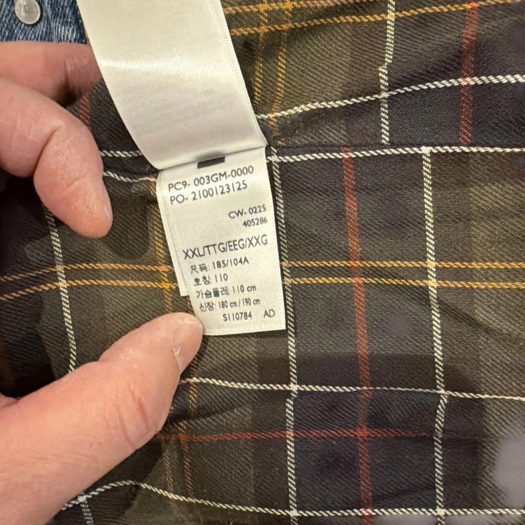 levisxBarbourデニムジャケットXXL新品 リーバイス バブアー