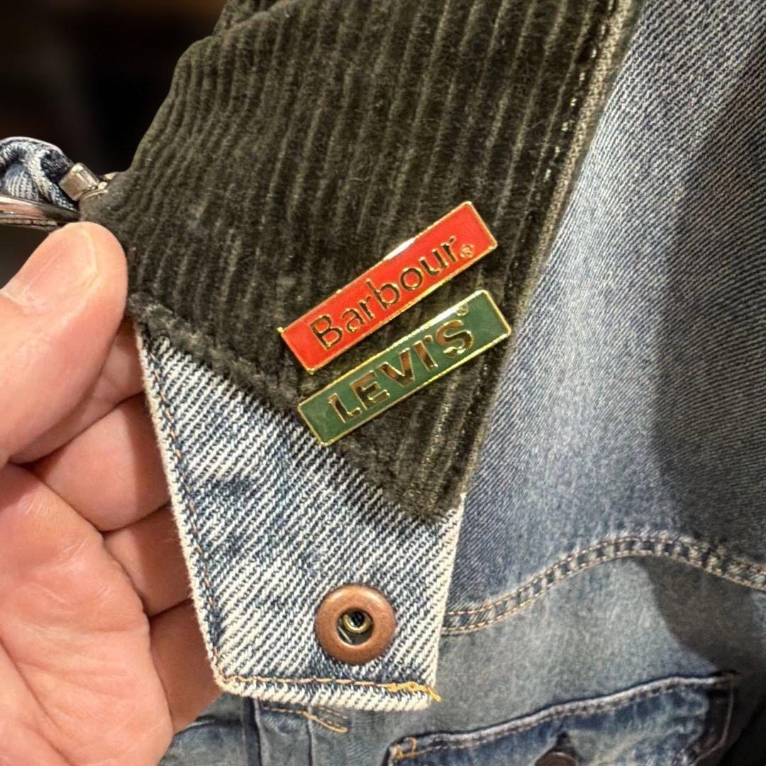 levisxBarbourデニムジャケットXXL新品 リーバイス バブアー