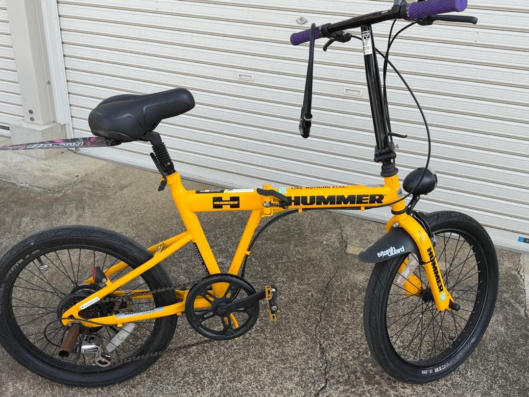 ハマー 20インチ 折りたたみ自転車 カスタム hummer