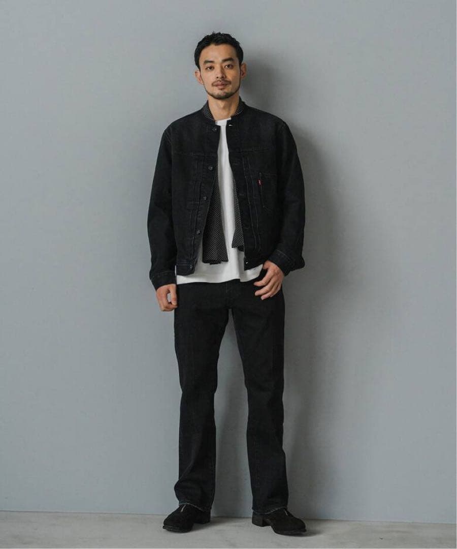 EDIFICE Levi’s別注 517 TM BLACK L29