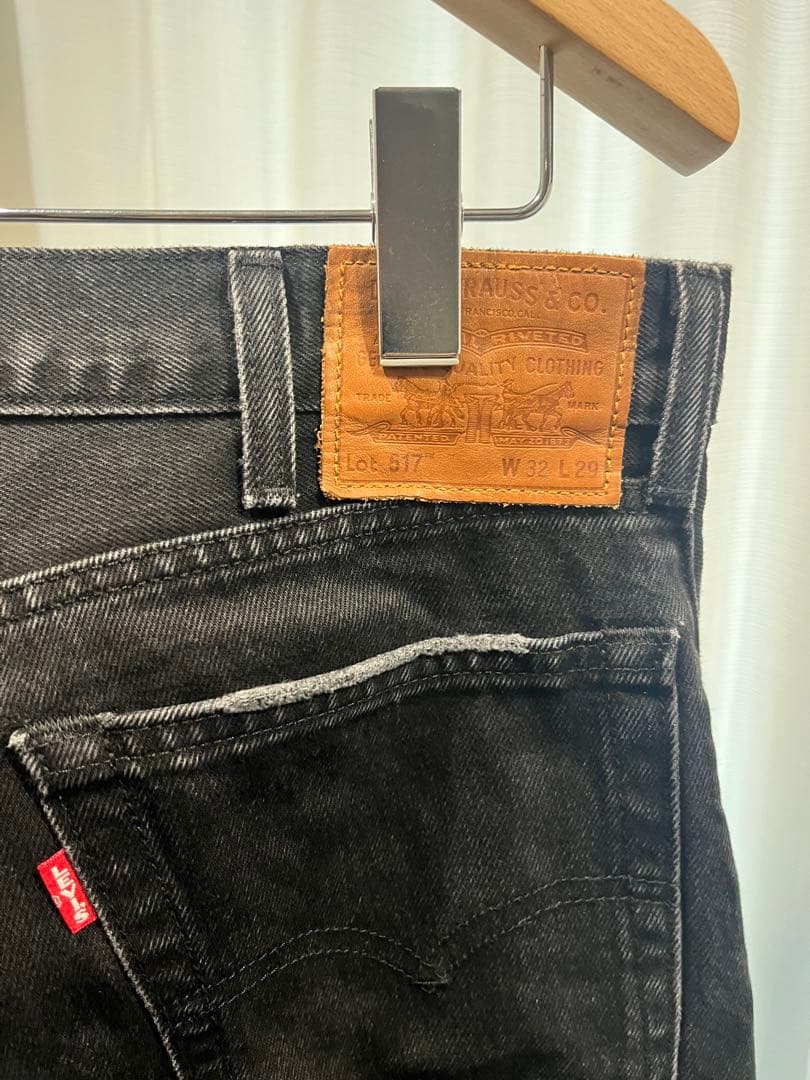 EDIFICE Levi’s別注 517 TM BLACK L29