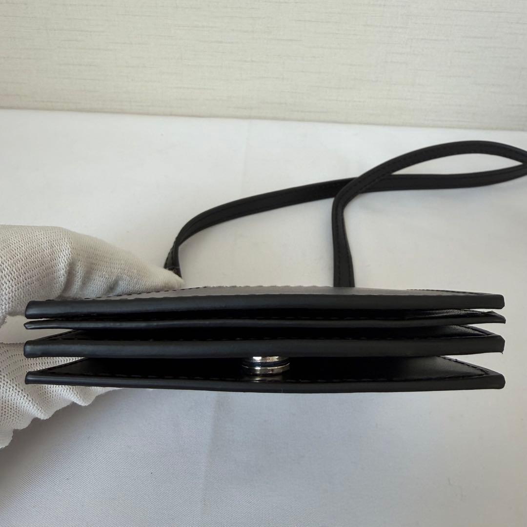 【美品】MM6 Maison Margiela ミニポシェット　ブラック