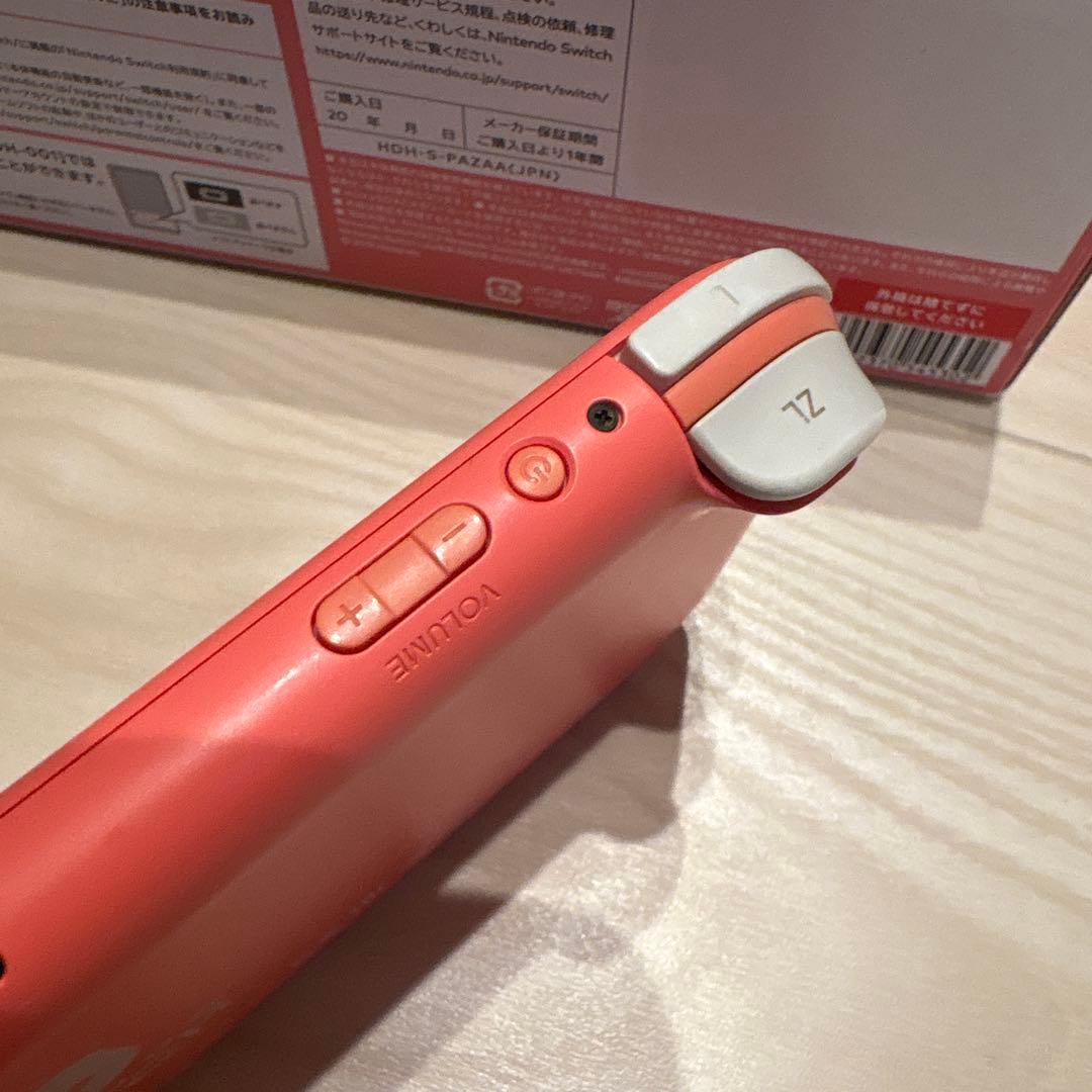 スイッチライト　ピンク
