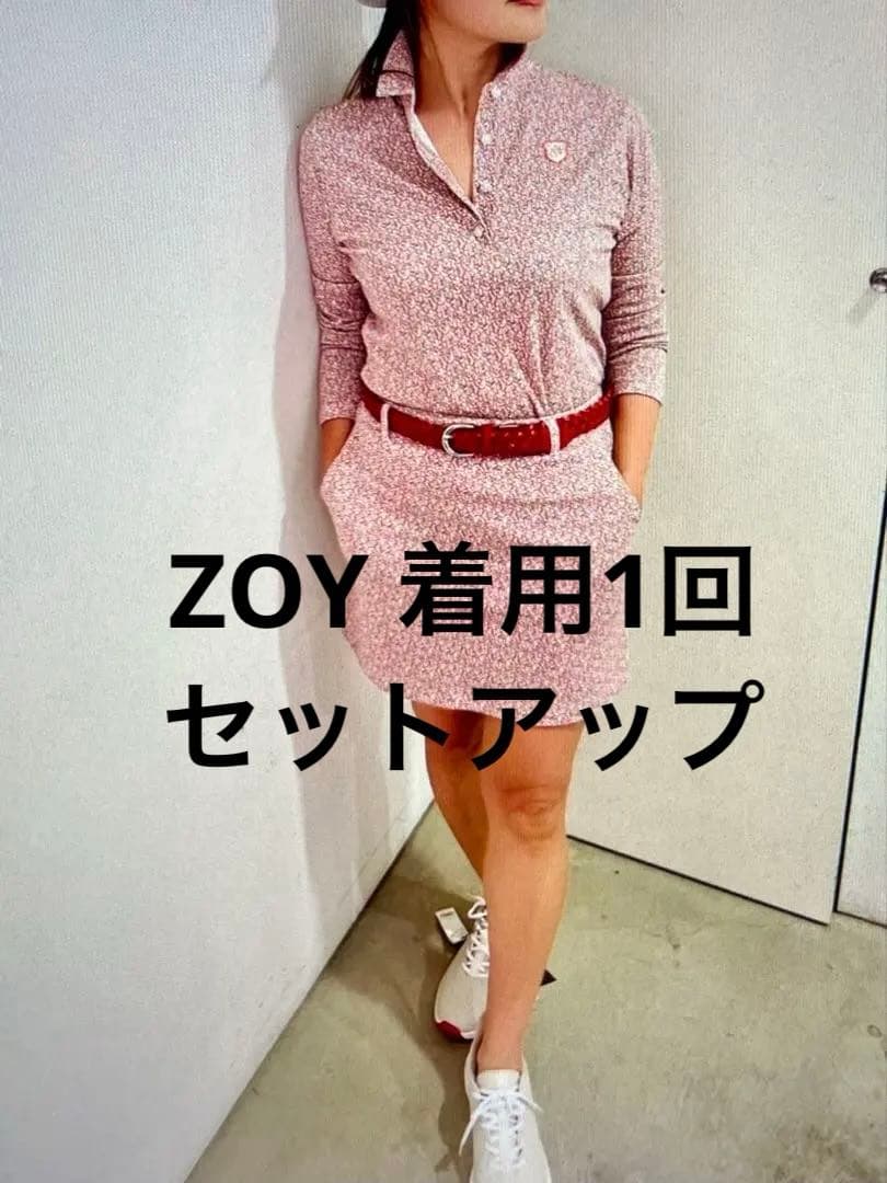 春夏　着用1回　ZOY/ゾーイ/ゾイ　美品 長袖 シャツ/セットアップ