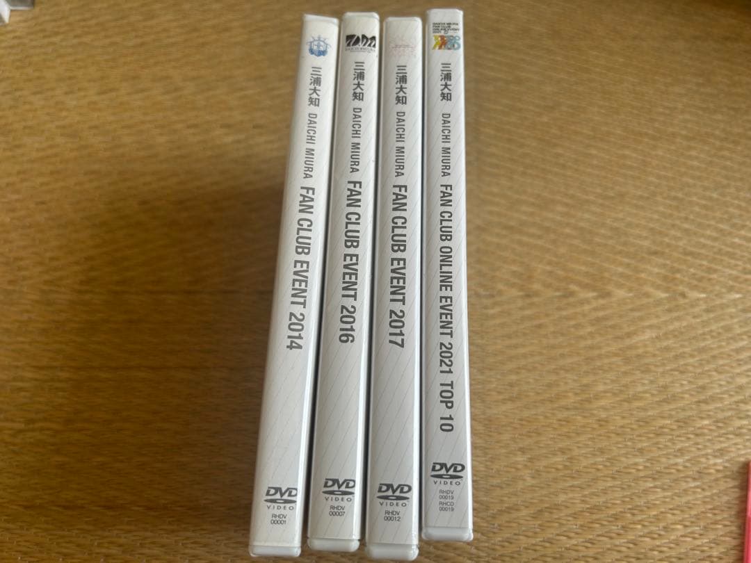 三浦大知 CD&DVD（FC限定も）セット売り　〜2022年ほぼ全て