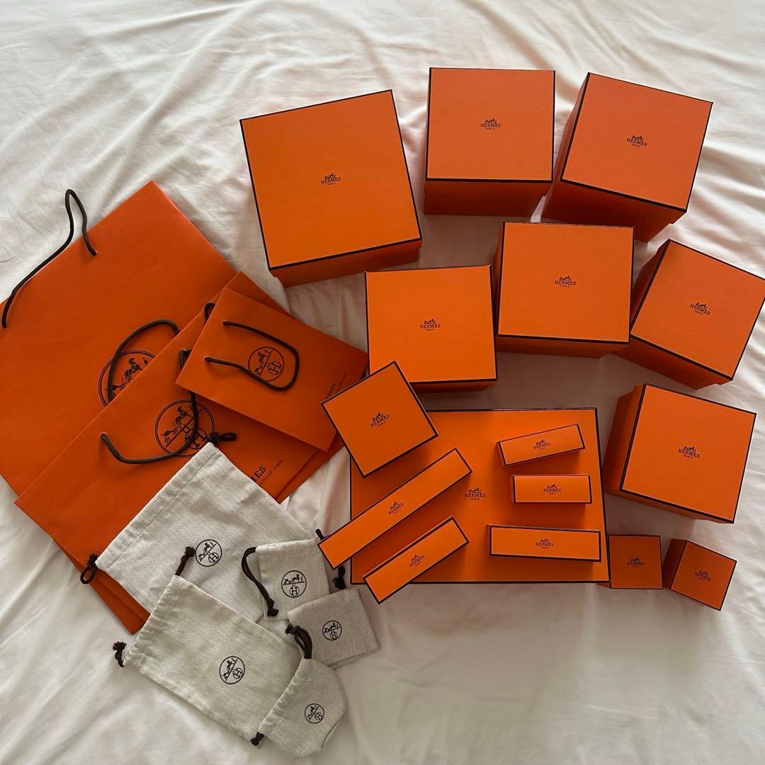 HERMES 空箱　ショップ袋　布袋
