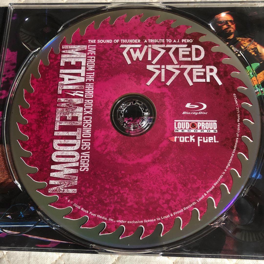 CD+DVD+Blu-Ray！3枚セット！TWISTED SISTER