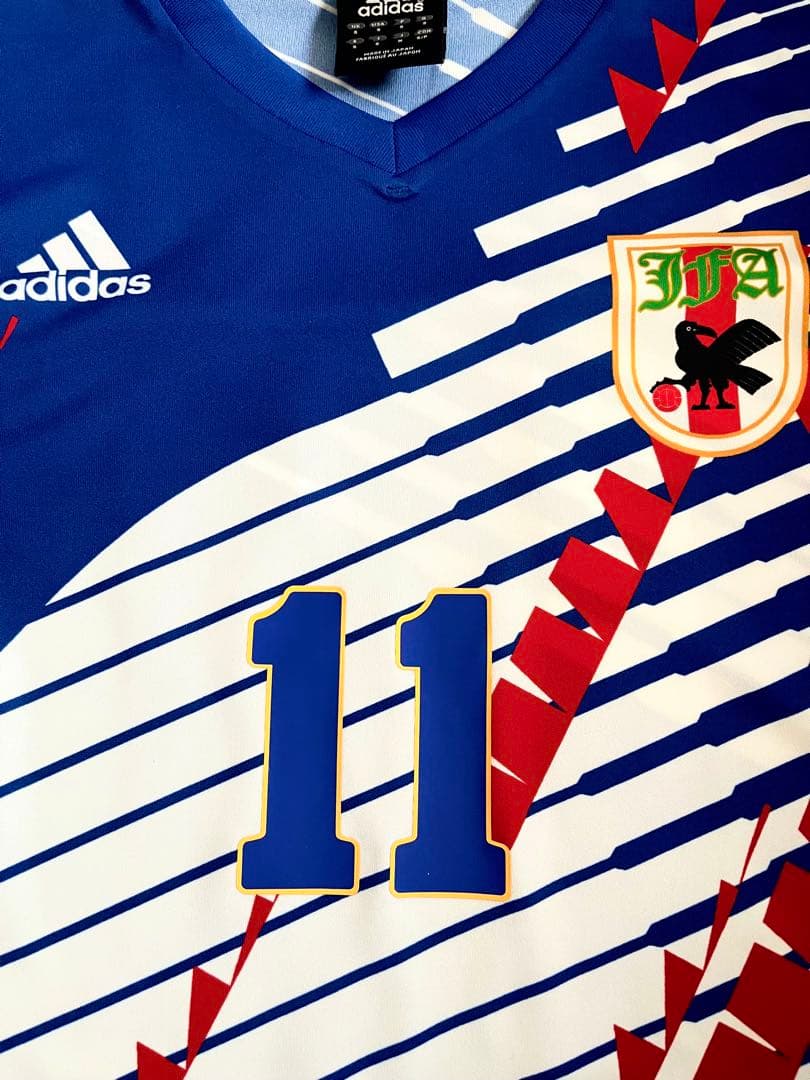 adidas 日本代表 ユニフォーム ドーハ KAZU カズ 三浦知良 11番