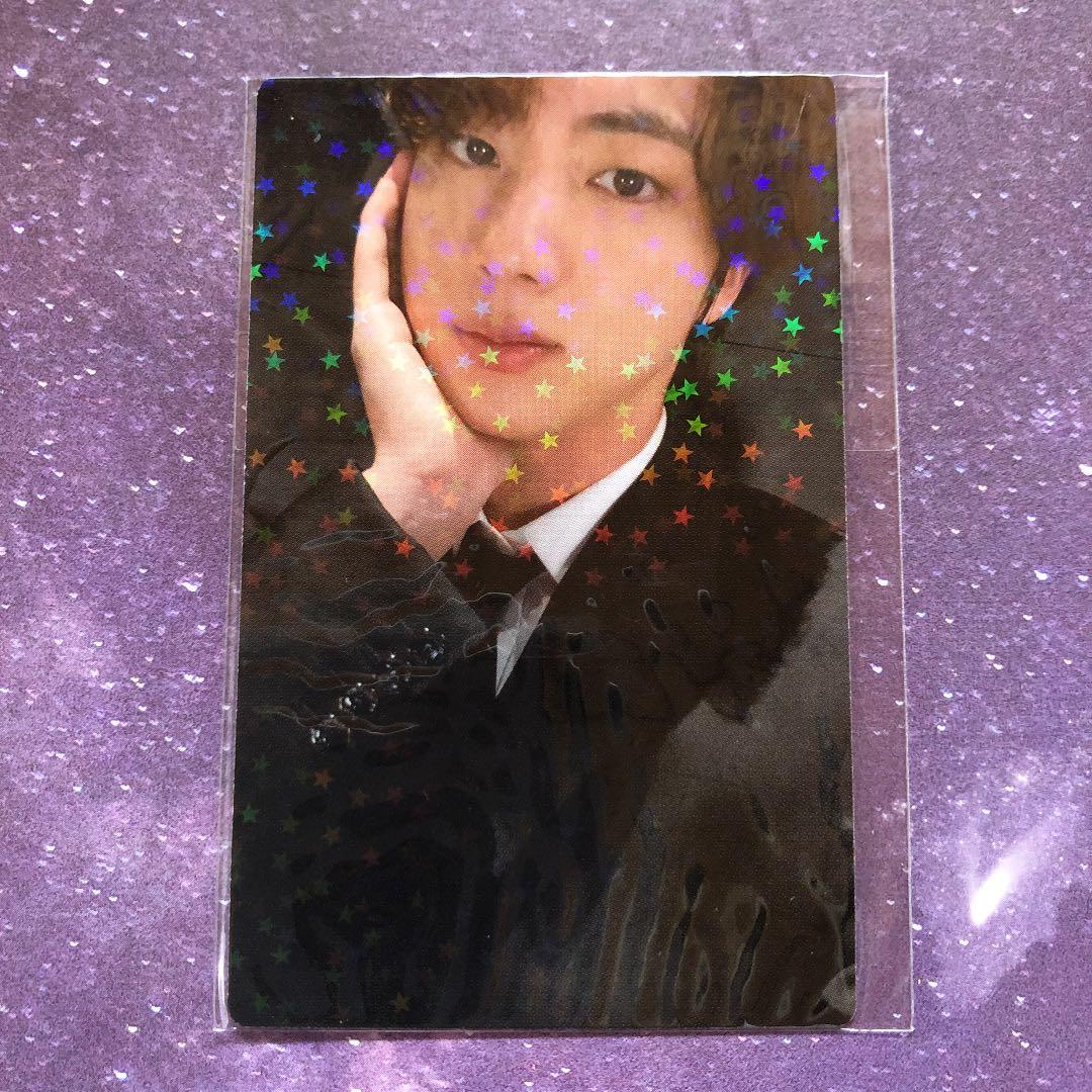 BTS ジン　ホログラムトレカ　BE ラキドロ　JIN フォトカード