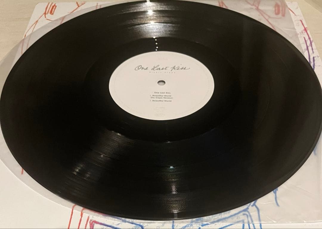 宇多田ヒカル - One Last Kiss 綾波レイ ジャケット　レコード