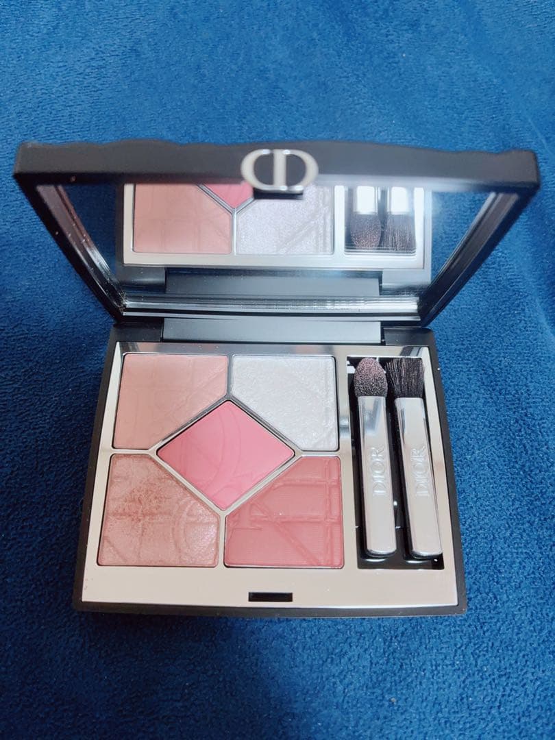 【美品】DIOR サンククルールクチュール 857 ローズ オーガンザ〈限定品〉