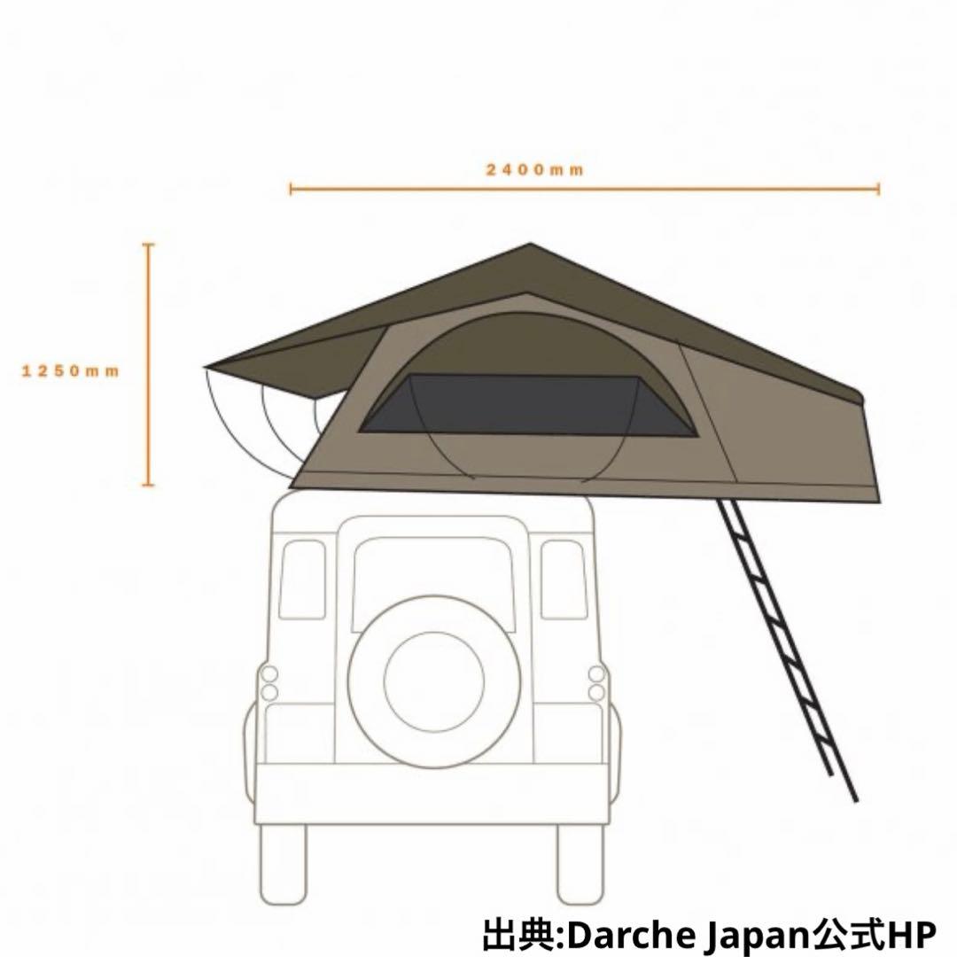【送料込み】Darche HI-VIEW 1800 ルーフトップテント