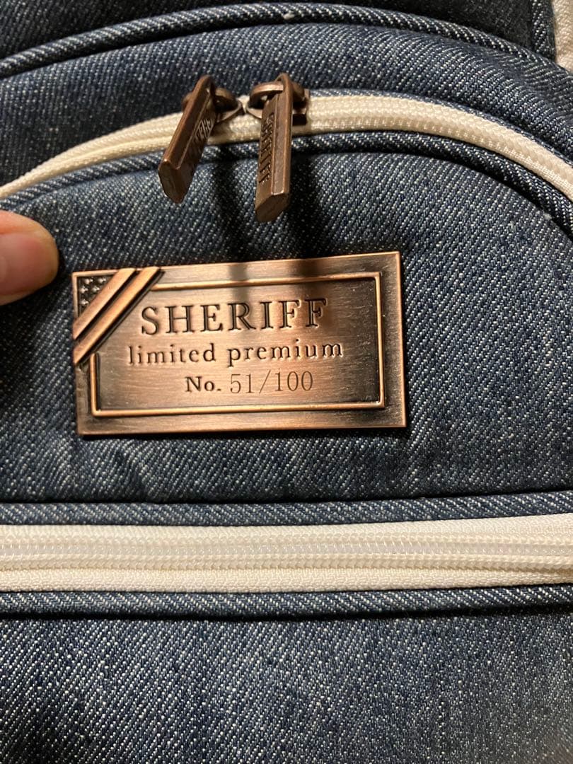 SHERIFF デニム キャディバッグ