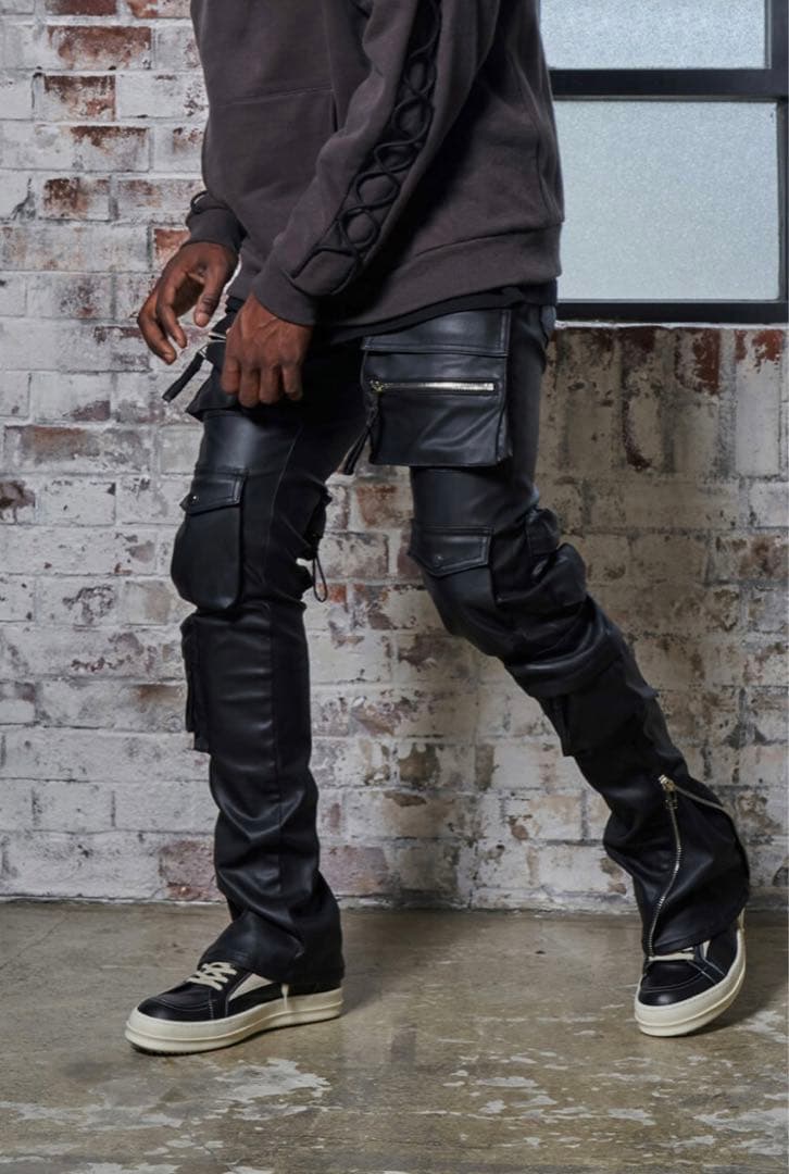 【新品】MLVINCE  PARACHUTE SLIM CARGO PANTS