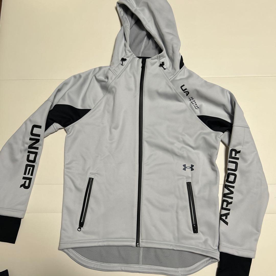Under Armour ジャージ上下セット グレー/ブラック