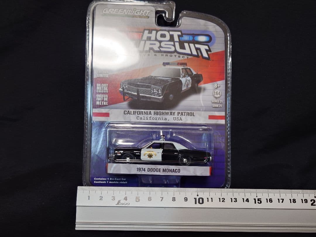 GREENLIGHTHOT PURSUIT アメリカパトカーミニカー4台セット