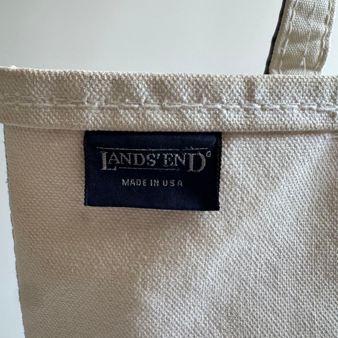 80s LANDS‘ END ランズエンド トート ネイビー