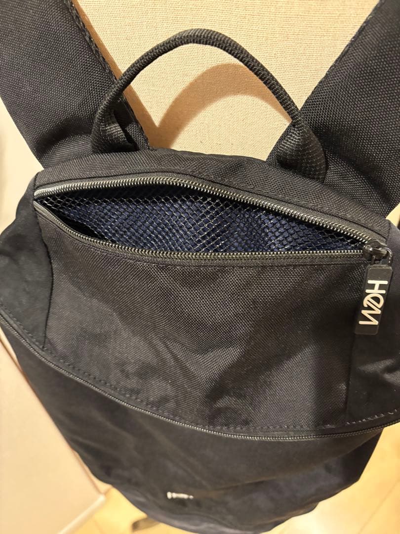 HeM 別注リュック　おしゃれ黒リュック