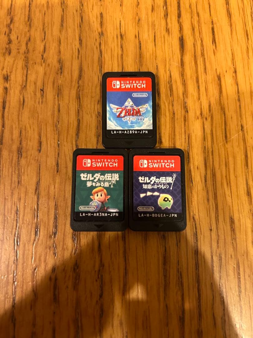 【Switch】ゼルダの伝説 3本セット 動作確認済み