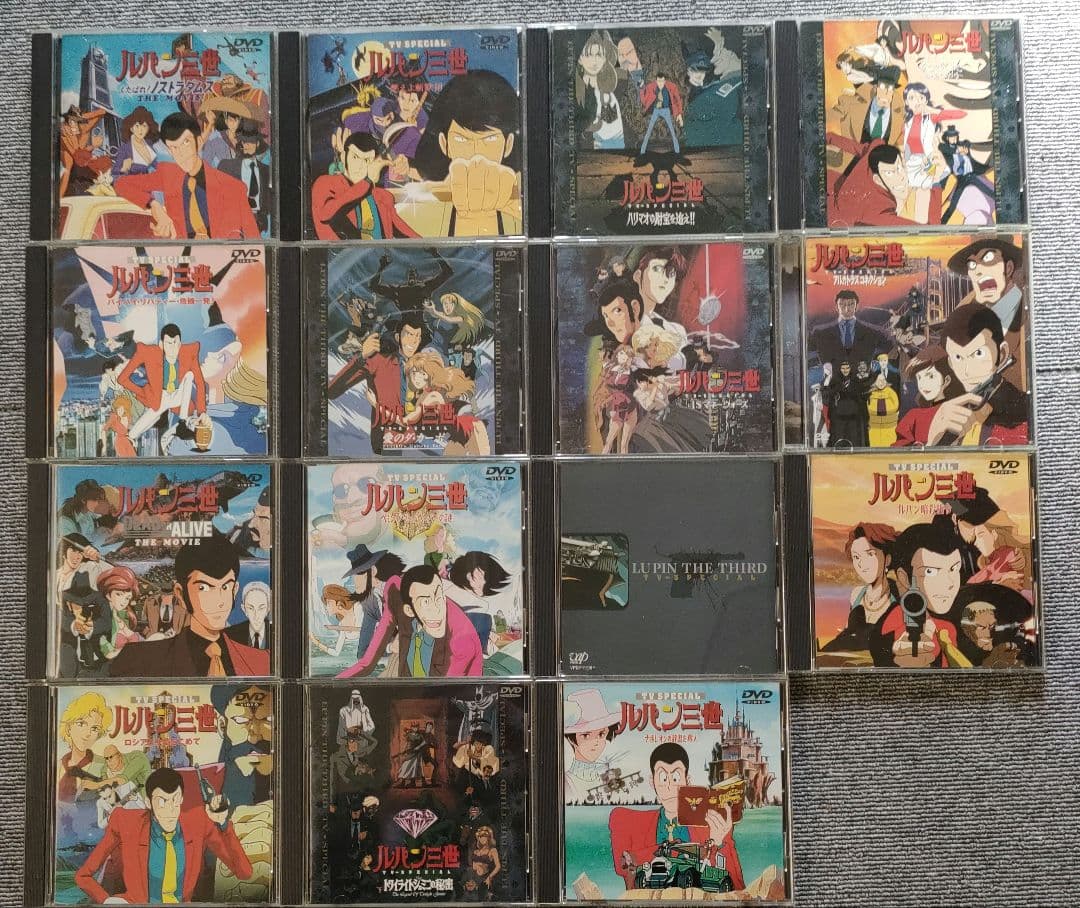 ルパン三世 DVD-BOXセカンド.ファーストTVシリーズ TVSpl　劇場版