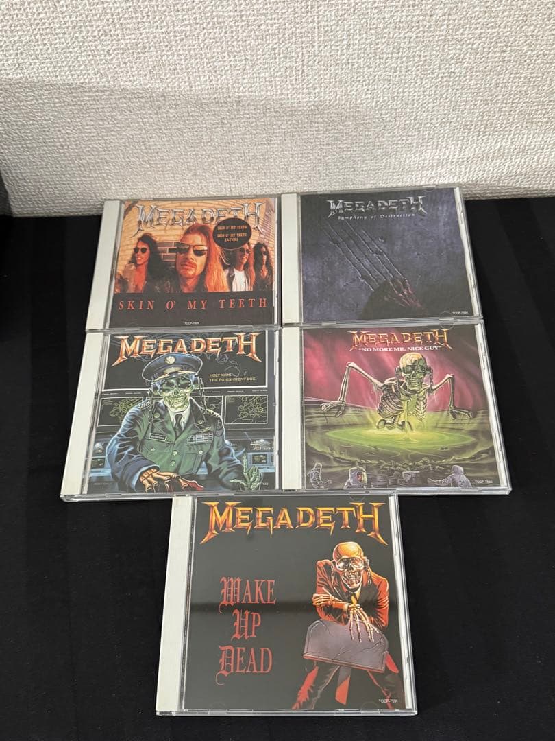 MEGADETH MEGABOX シングルコレクション